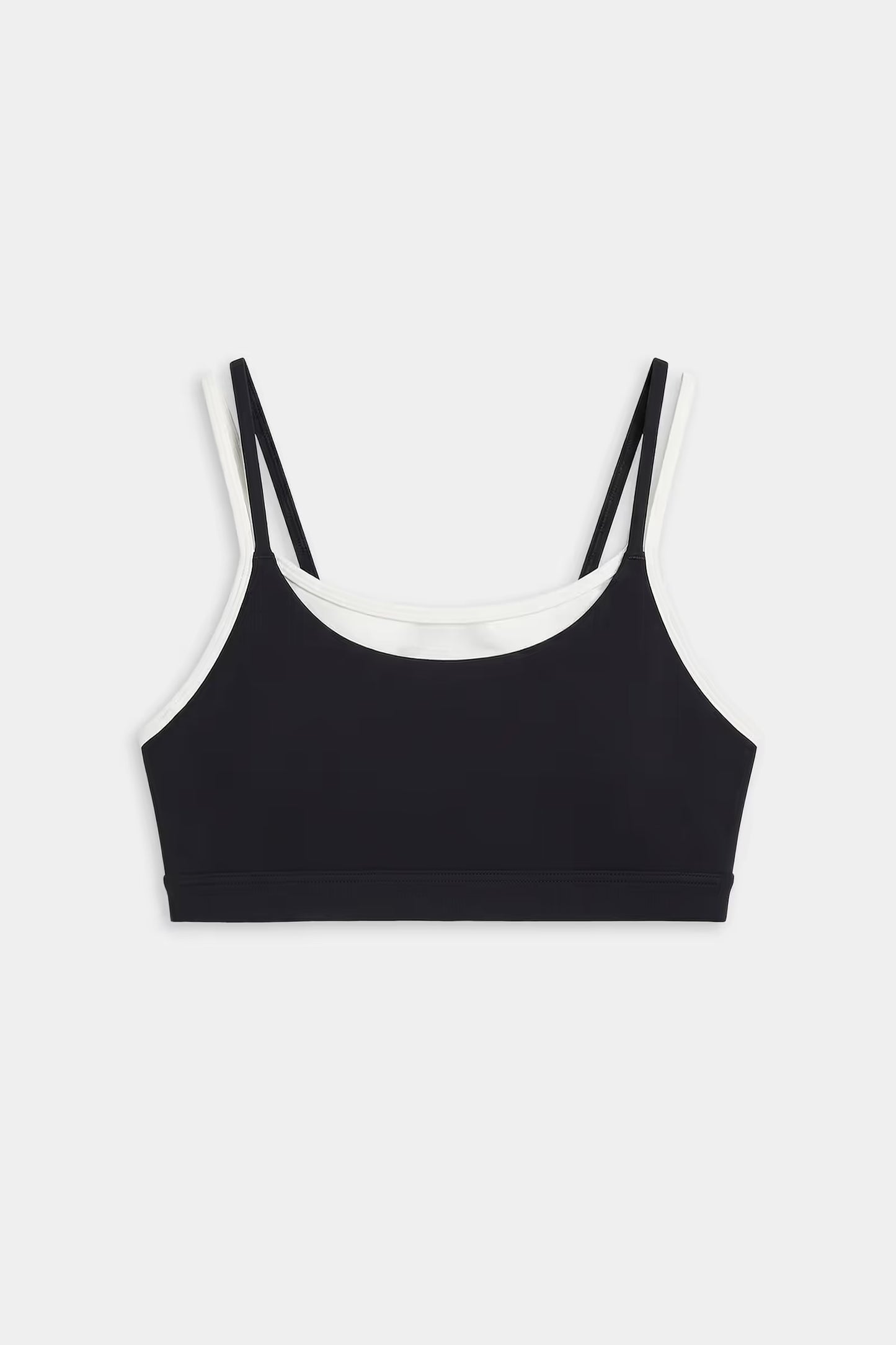 SPLITS59- ELLIAH BRA BLACK/WHITE
