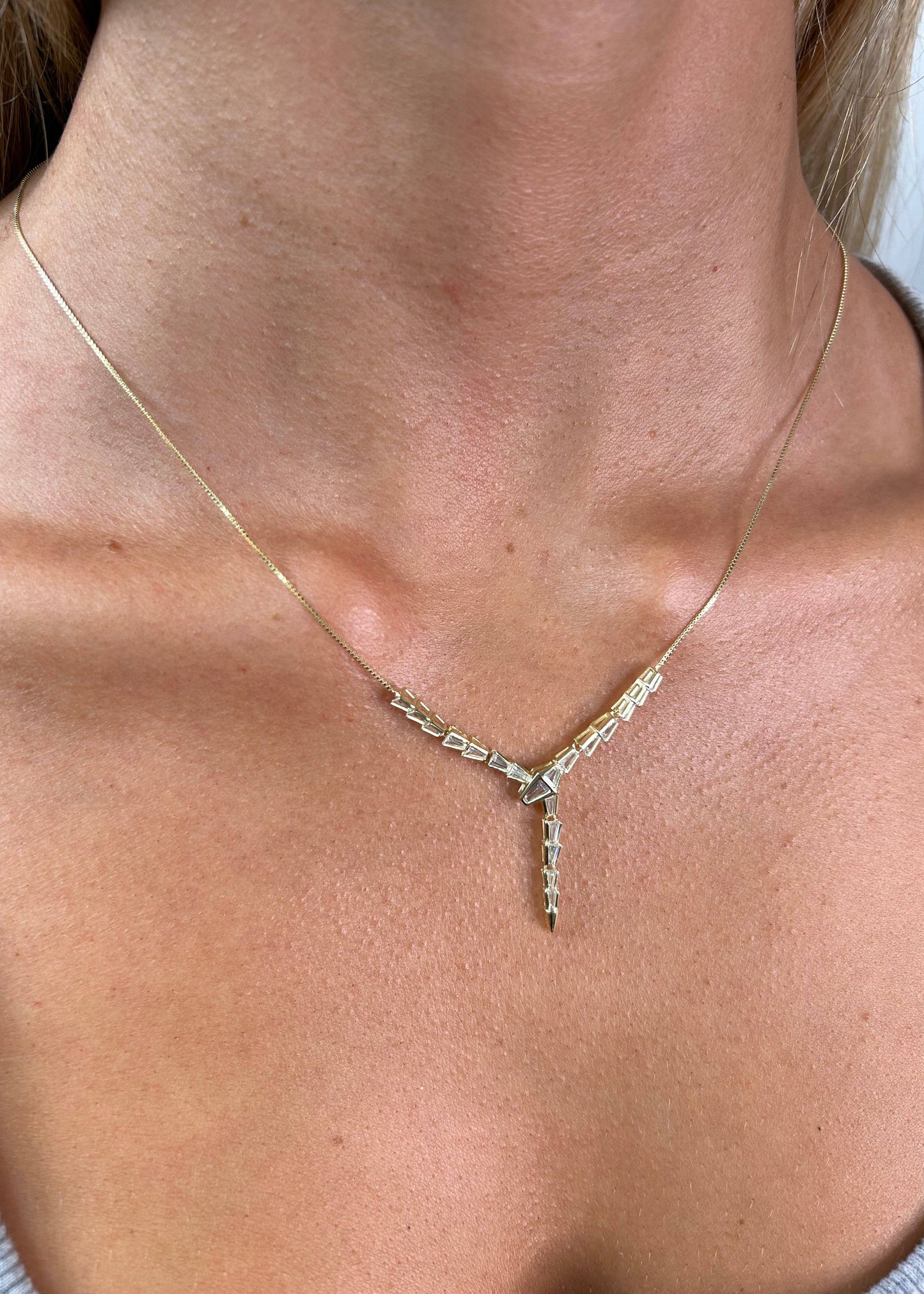 Trina Snake Necklace