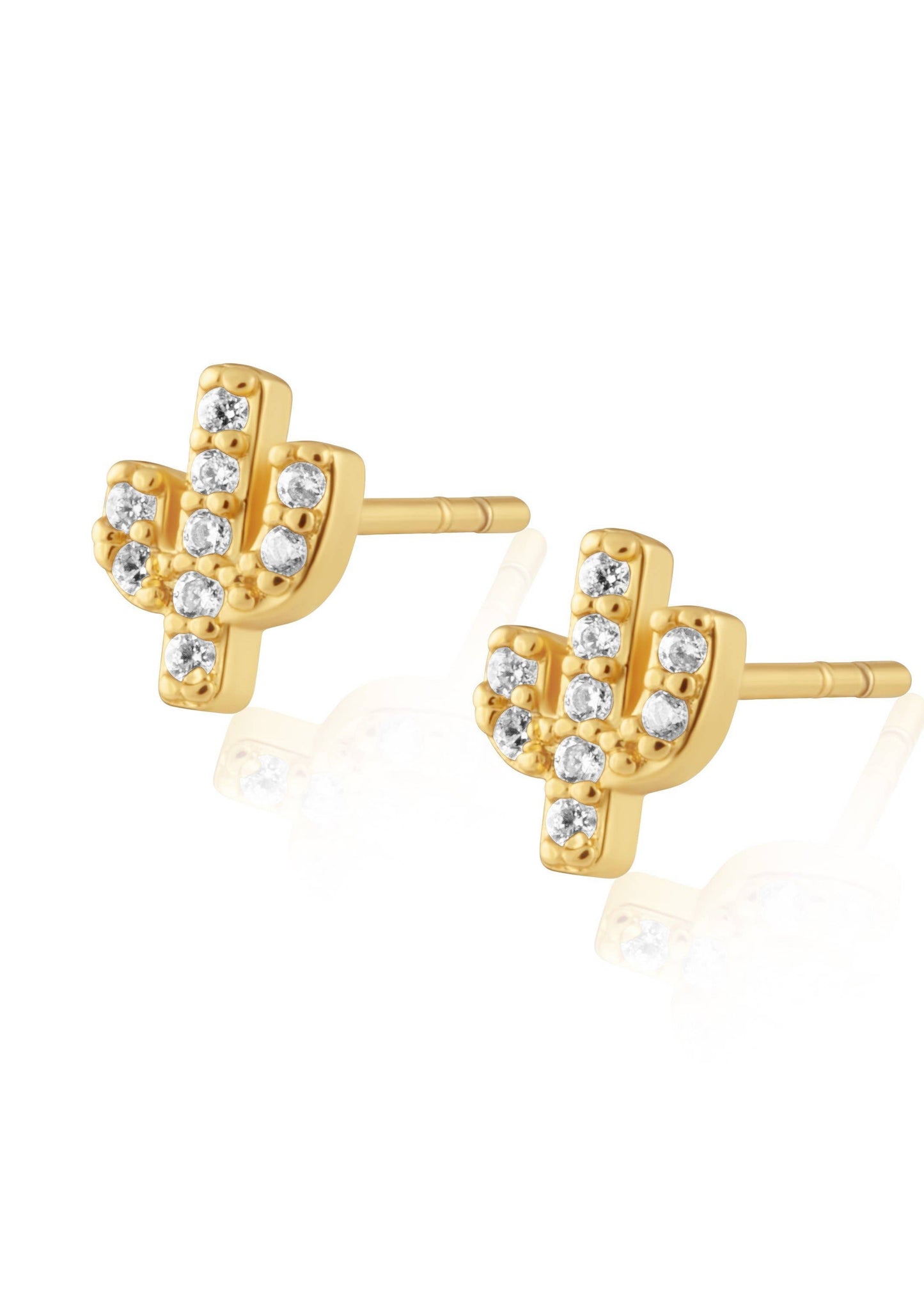 Mini Cactus Studs