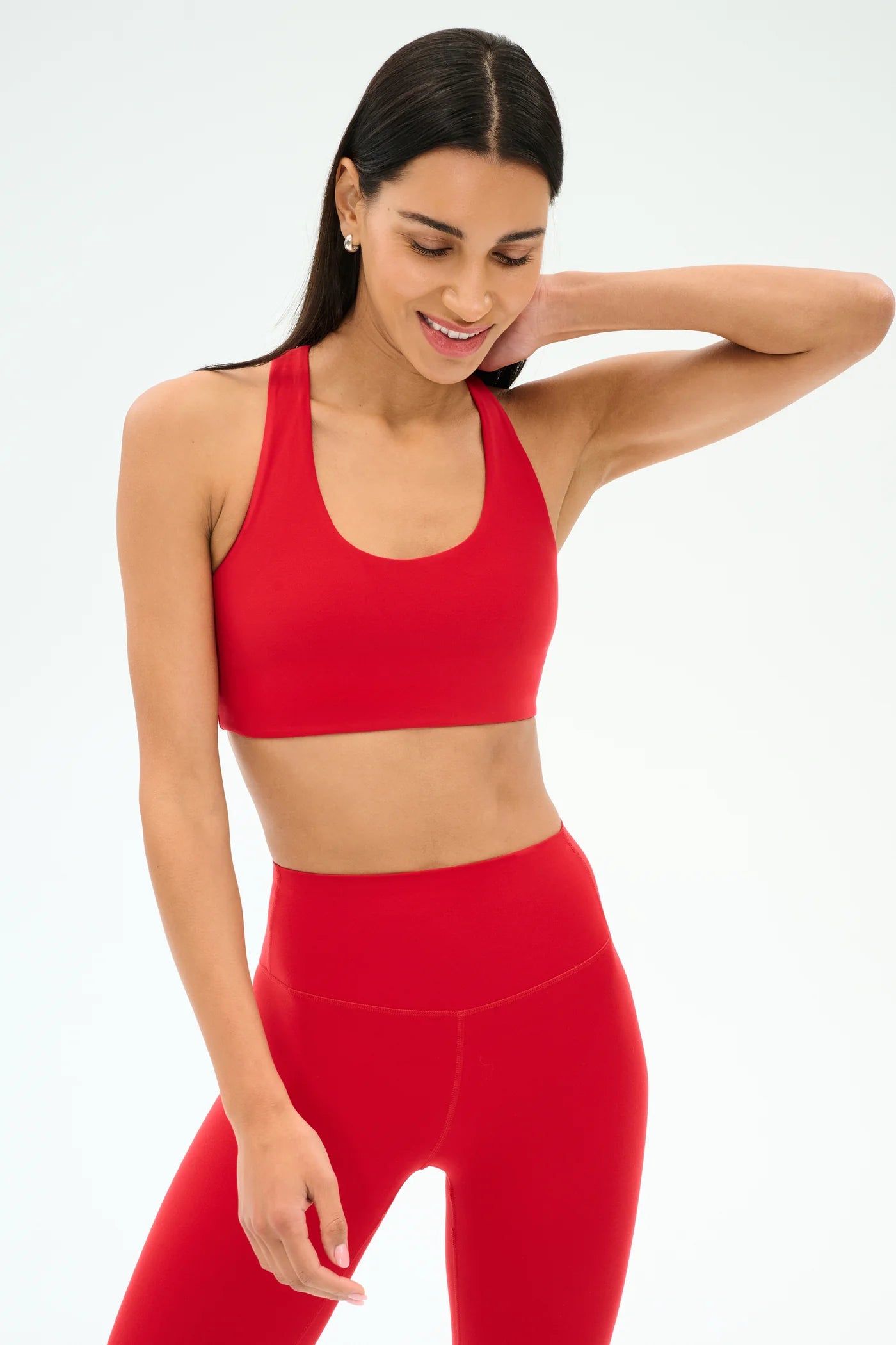 SPLITS59- SARA AIRWEIGHT BRA PIRATE RED