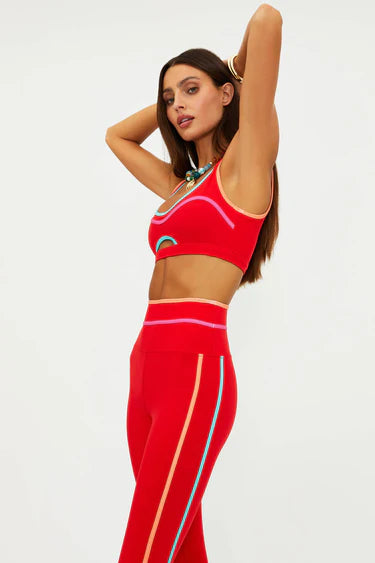 BEACH RIOT- SOLARA LEGGING STRAWBERRY SMOOTHIE
