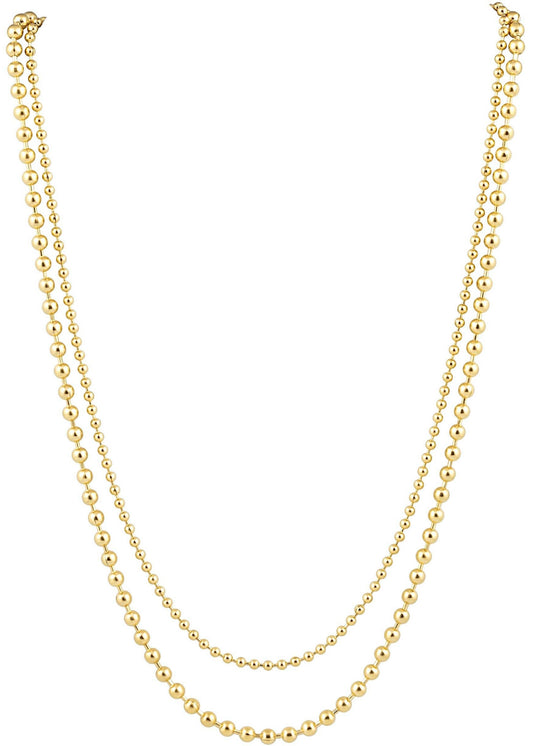 Beaded Double Necklace