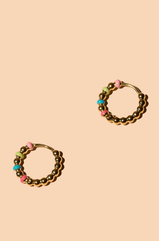 PETER & JUNE- DIPPIN’ DOTS HOOPS