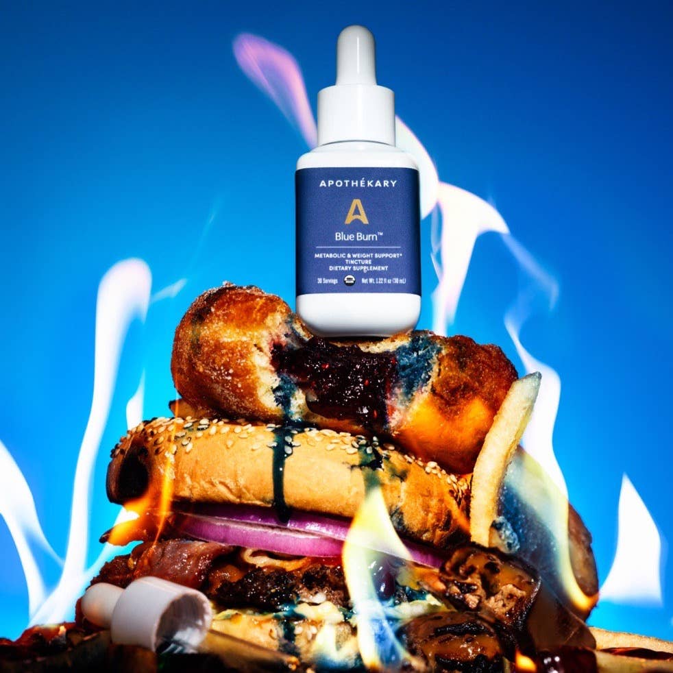 Blue Burn, metabolic & weight support tincture