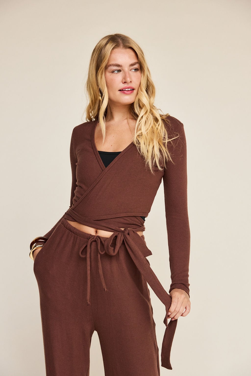 STRUT-THIS- WRAP TOP COCO