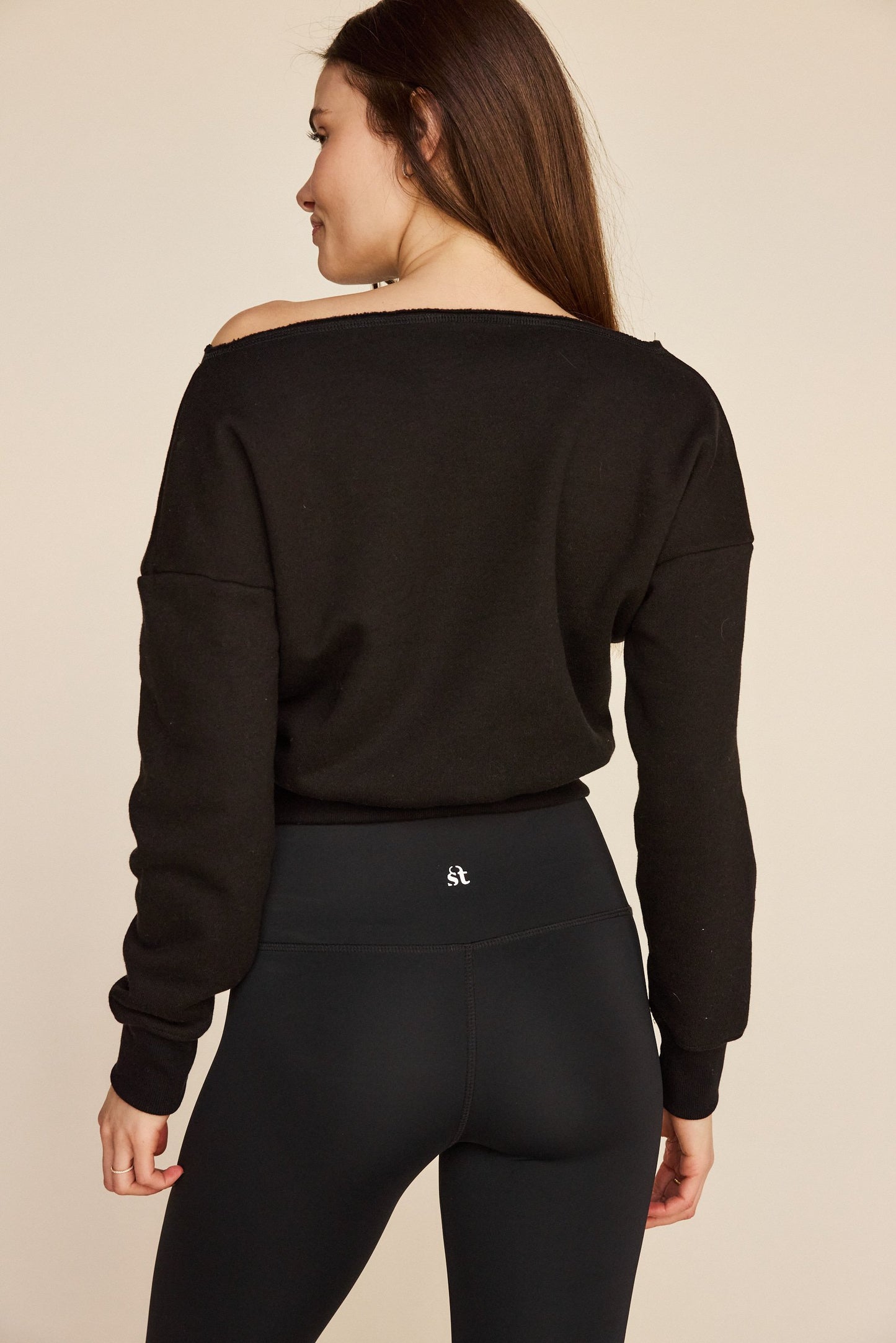 STRUT-THIS- CRAWFORD SWEATSHIRT BLACK
