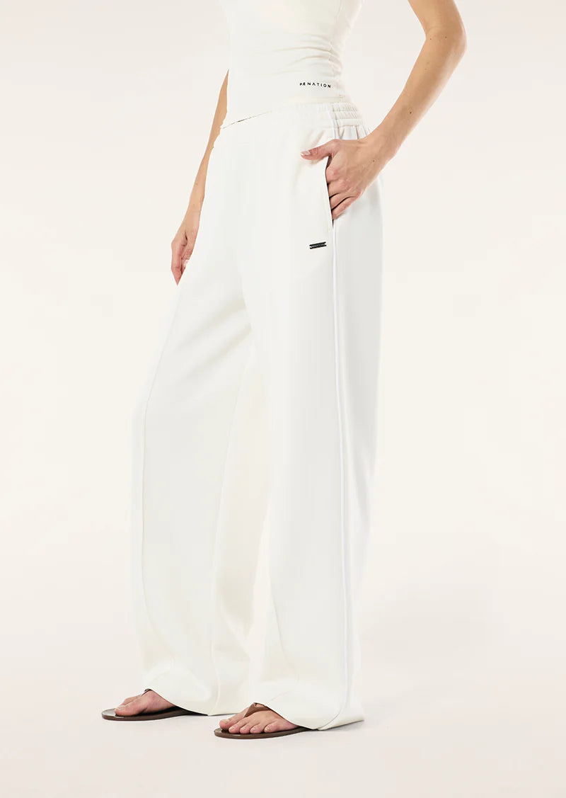PE NATION- TRIUMPH PANT WHISPER WHITE
