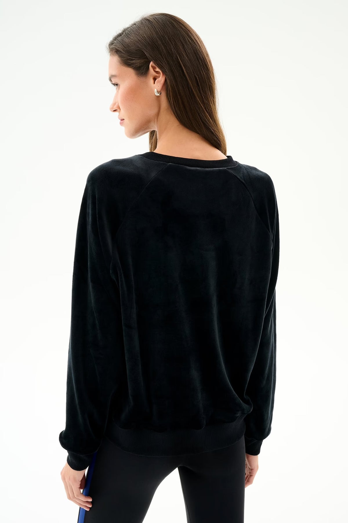 SPLITS59- JOY VELOUR CREWNECK