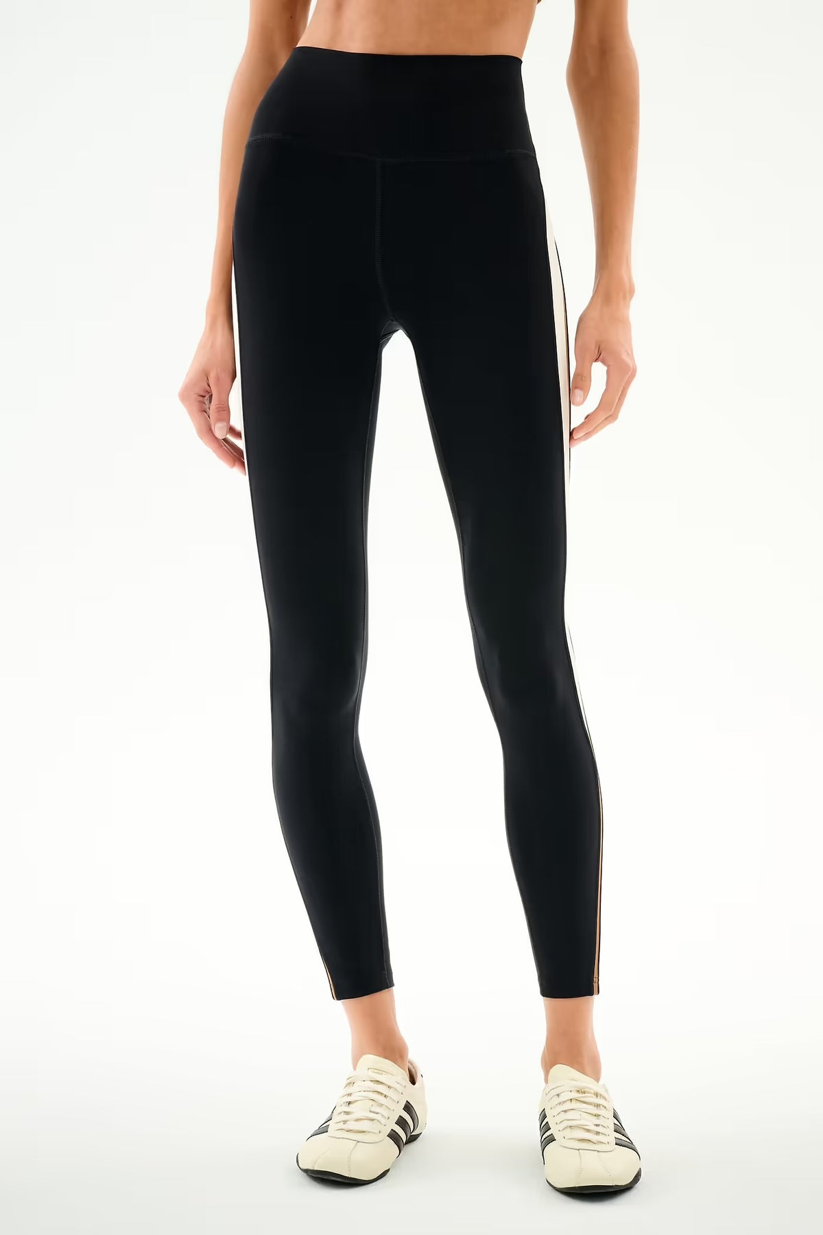 SPLITS59- EMERSON AIRWEIGHT HIGH WAIST 7/8 BLACK/CREME