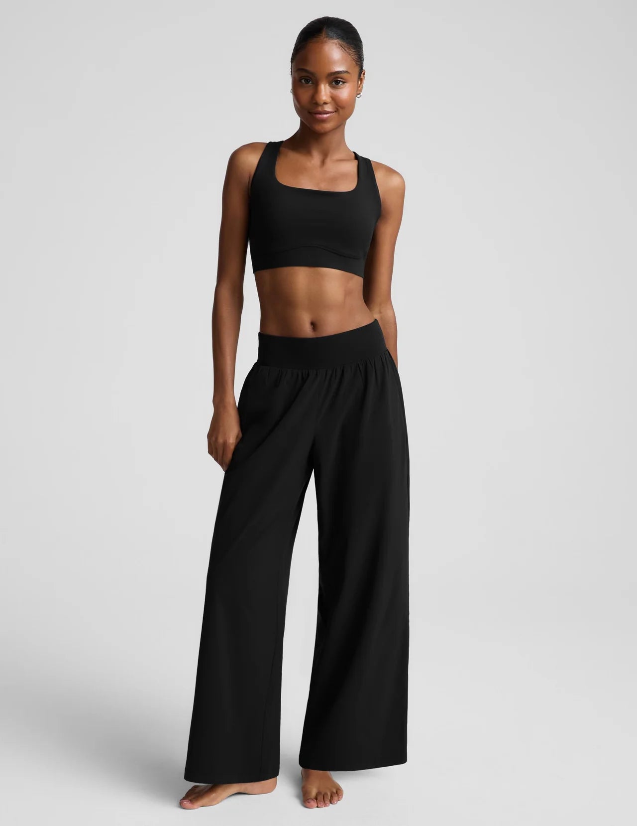 BEYOND YOGA- GLOWZONE HYBRID STRAIGHT LEG PANT