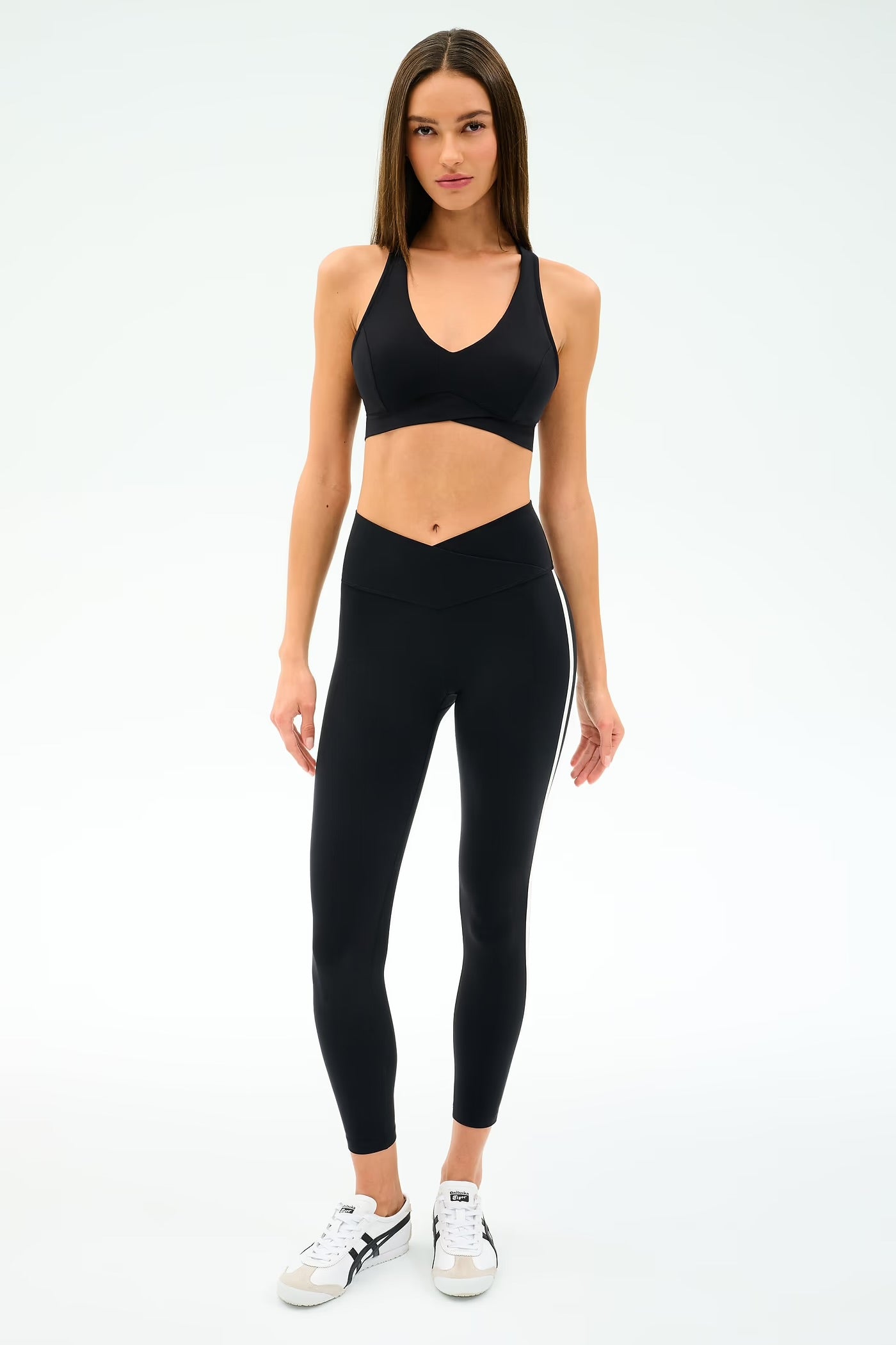 SPLITS59- MIA RIGOR 7/8 LEGGING BLACK W/STRIPE