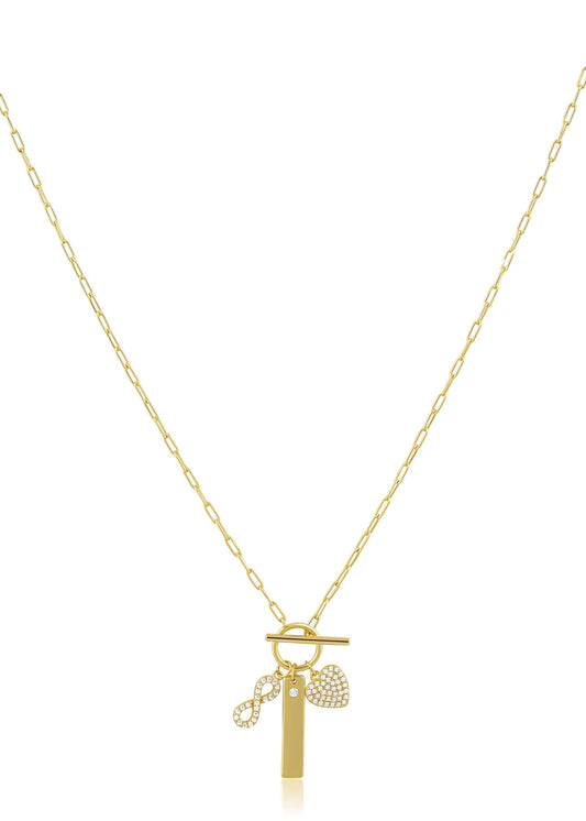 Infinite Love Charm Necklace