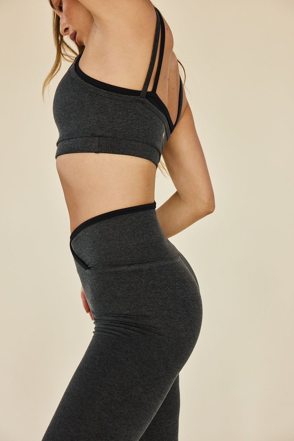 STRUT-THIS- RAE ANKLE CHARCOAL HEATHER GREY