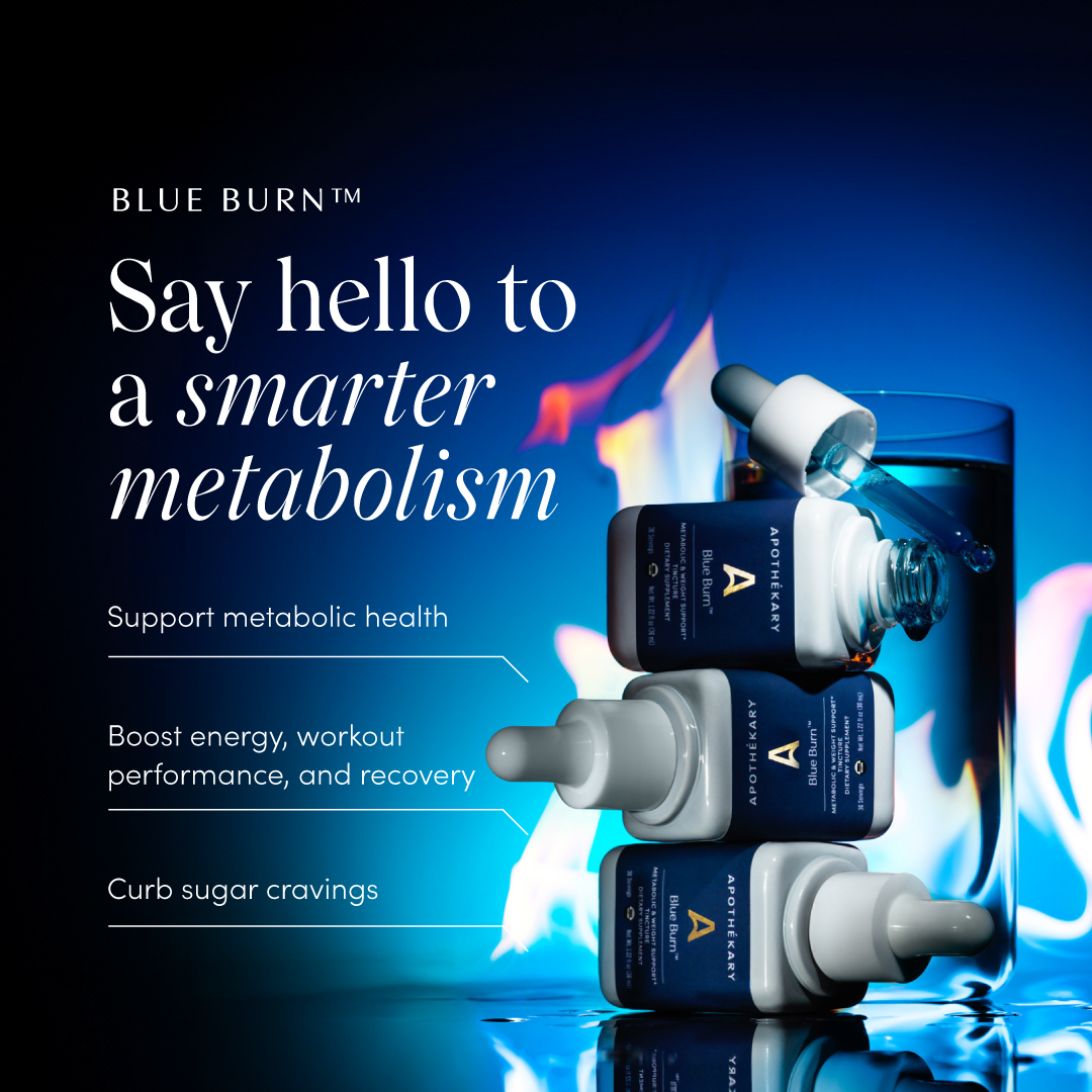 Blue Burn, metabolic & weight support tincture