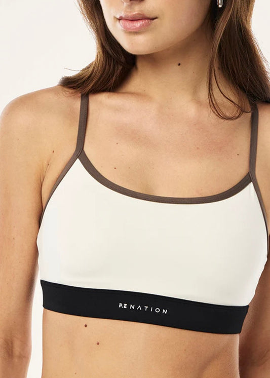 P.E. NATION- SIGNATURE SPORTS BRA