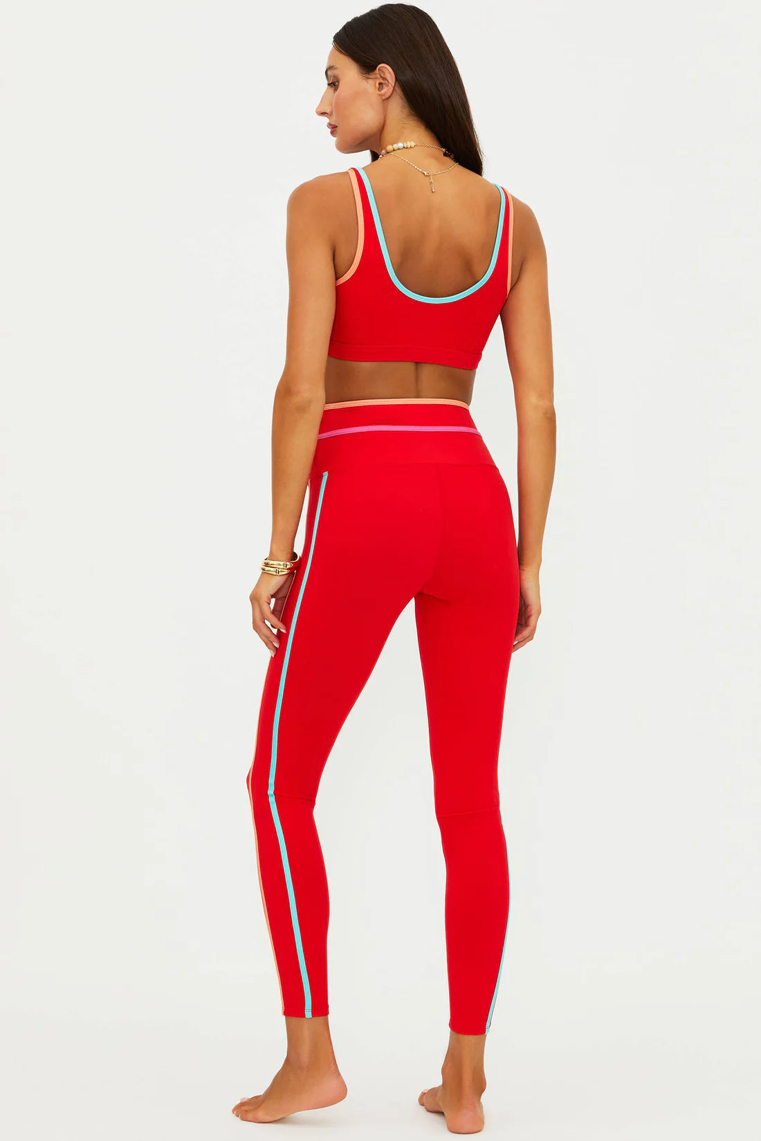 BEACH RIOT- SOLARA LEGGING STRAWBERRY SMOOTHIE