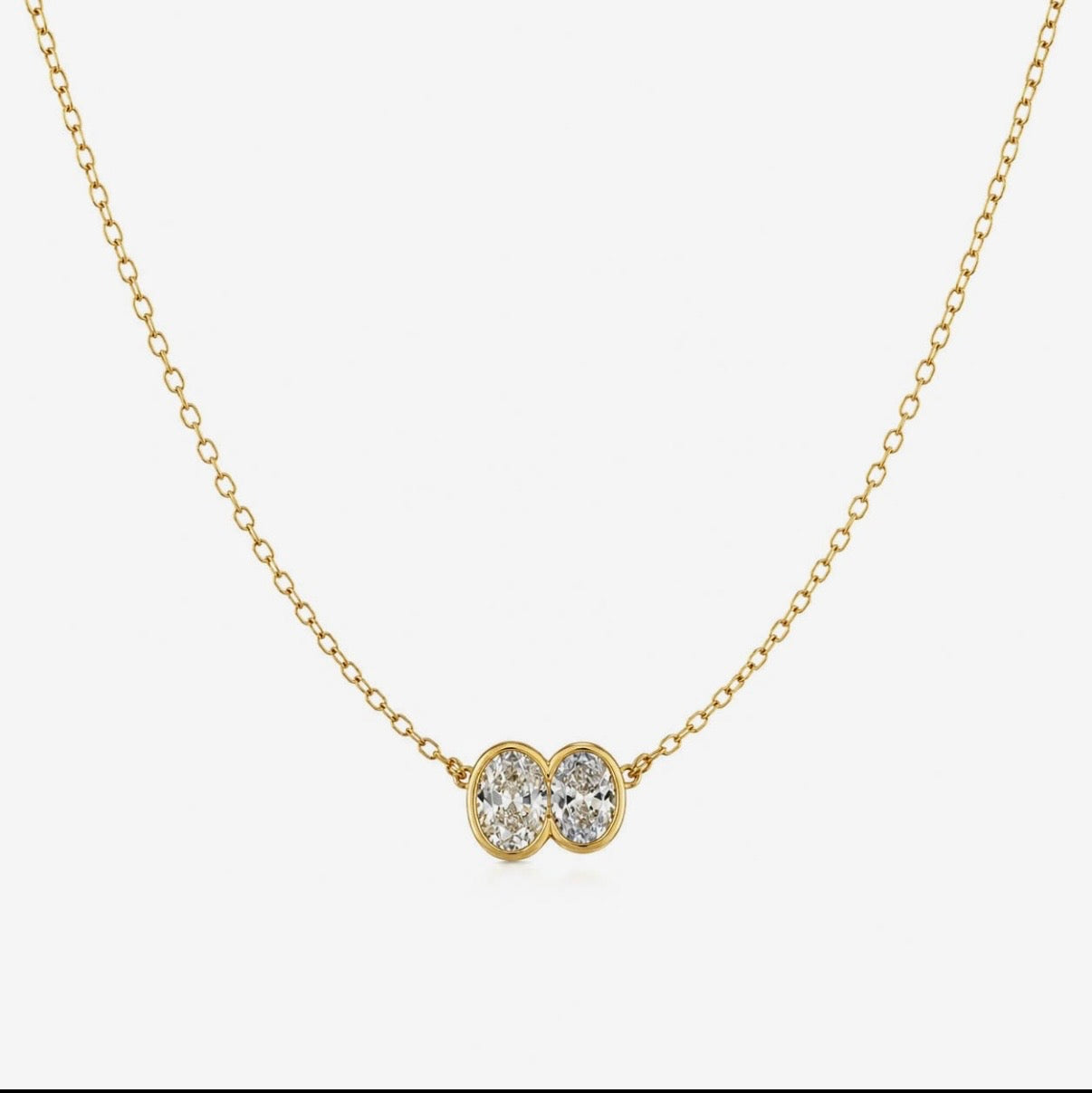 LUMI BEZEL NECKLACE