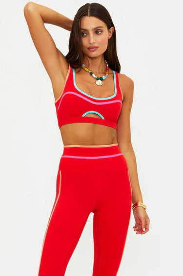 BEACH RIOT- MOXIE TOP STRAWBERRY SMOOTHIE