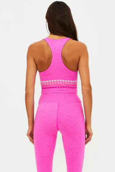 BEACH RIOT- YARA TOP ELECTRIC PINK SOFT SERVE