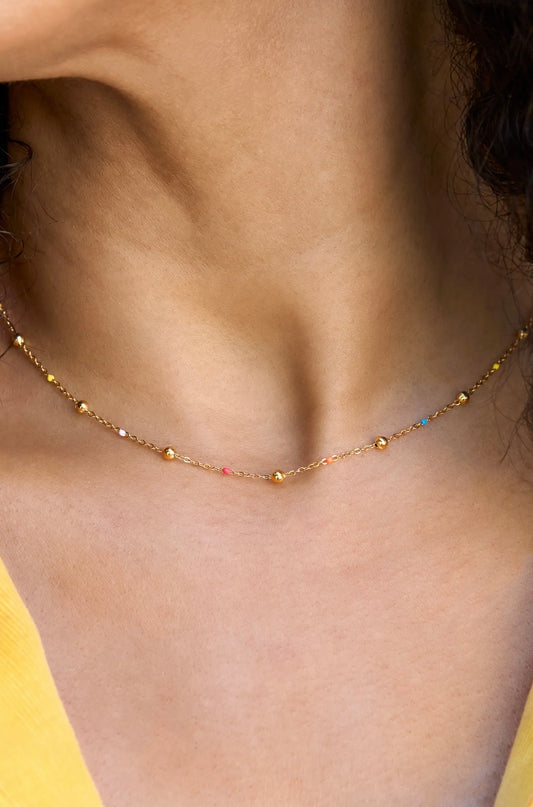 PETER & JUNE- DIPPIN’ DOTS NECKLACE