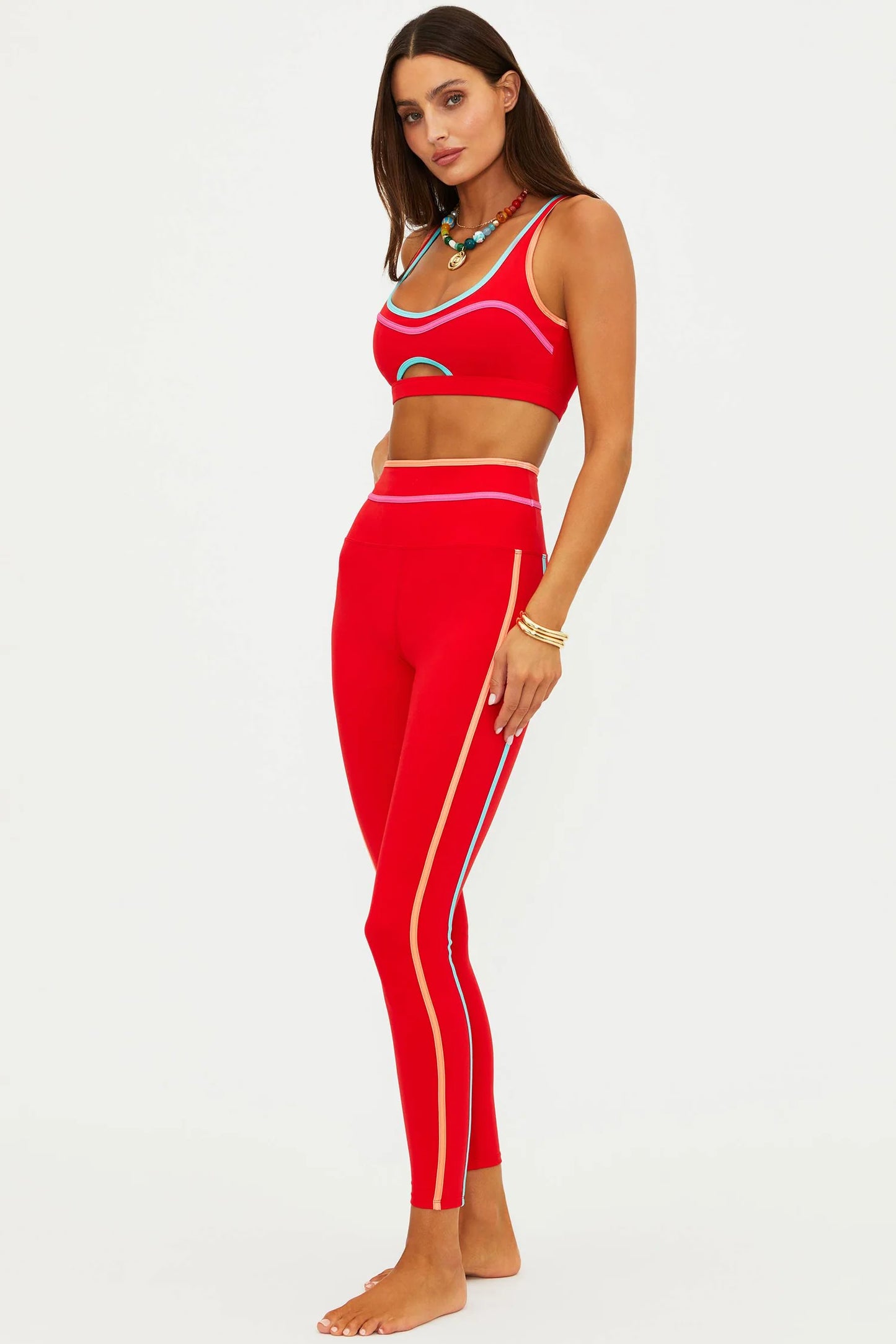 BEACH RIOT- SOLARA LEGGING STRAWBERRY SMOOTHIE