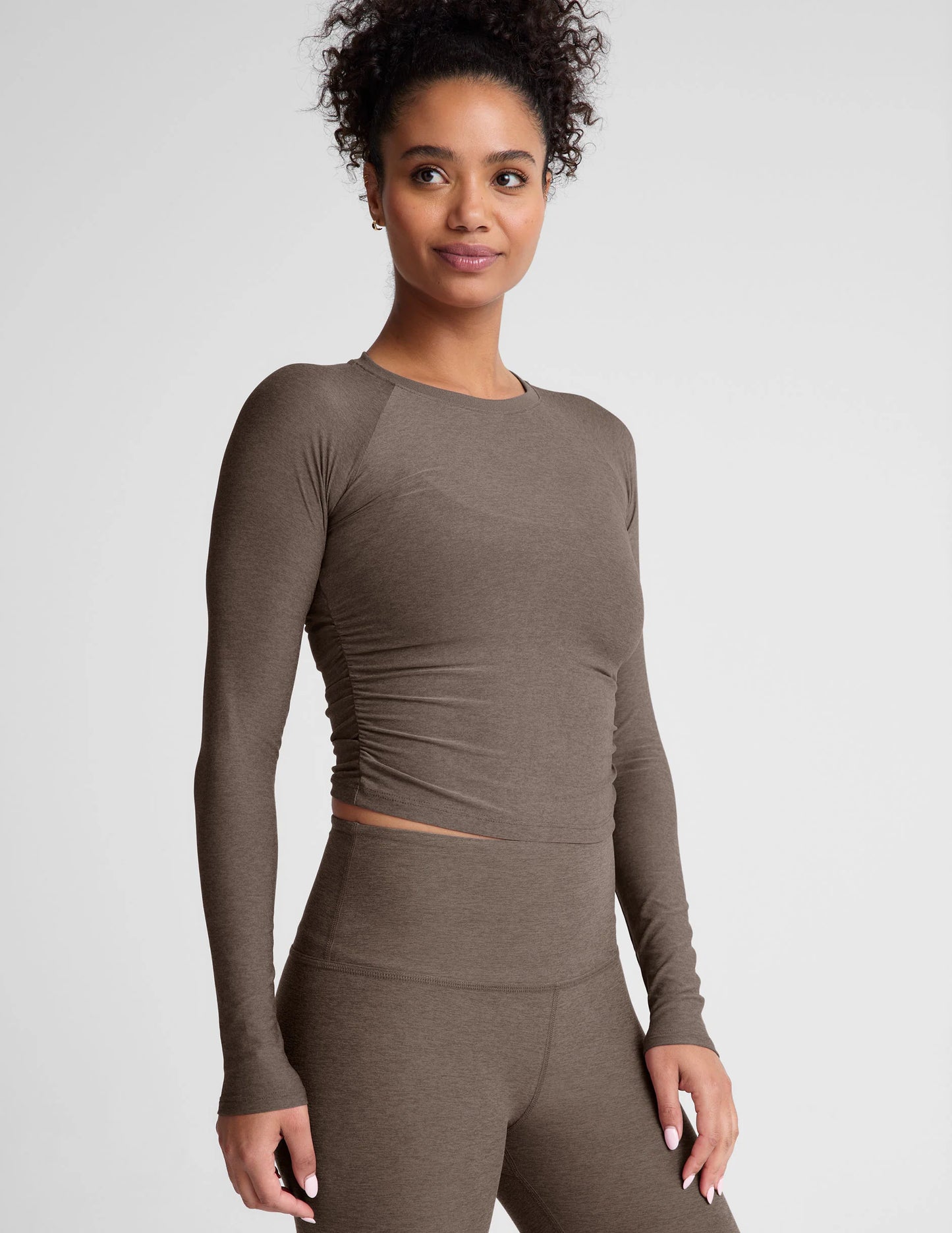 BEYOND YOGA- FEATHERWEIGHT YOUR FIT LONG SLEEVE TOP