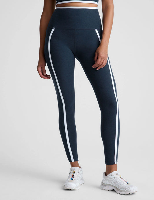 BEYOND YOGA- SPACEDYE NEW MOVES HIGH WAISTED MIDI LEGGING