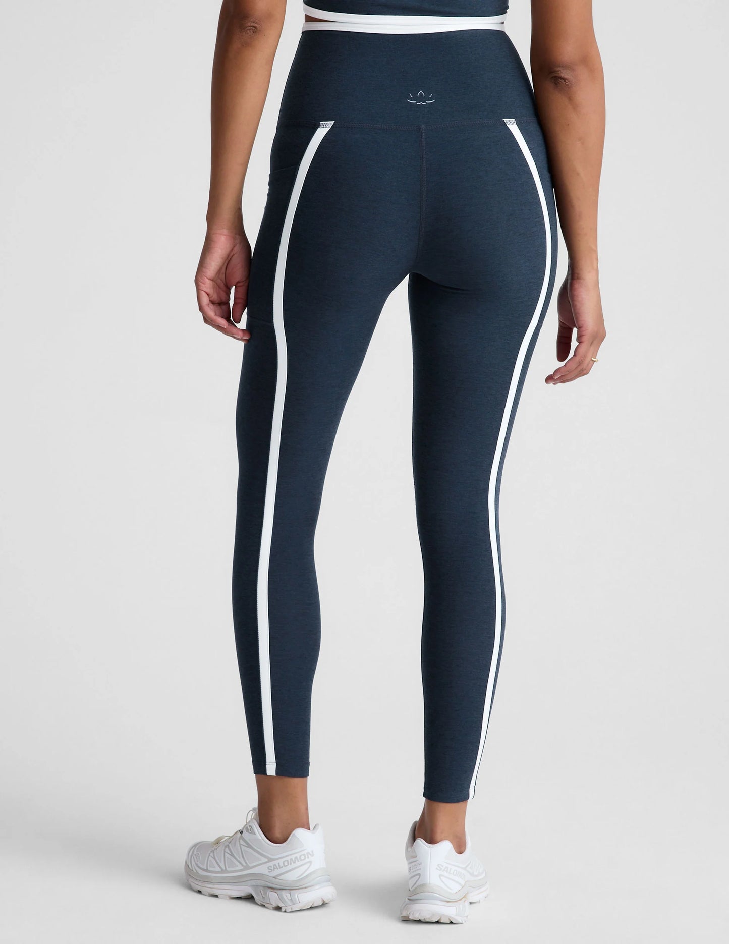 BEYOND YOGA- SPACEDYE NEW MOVES HIGH WAISTED MIDI LEGGING