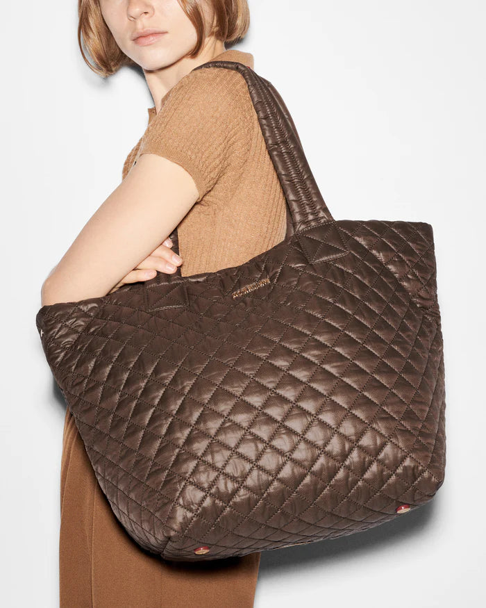 MZ WALLACE- WALNUT MEDIUM METRO TOTE