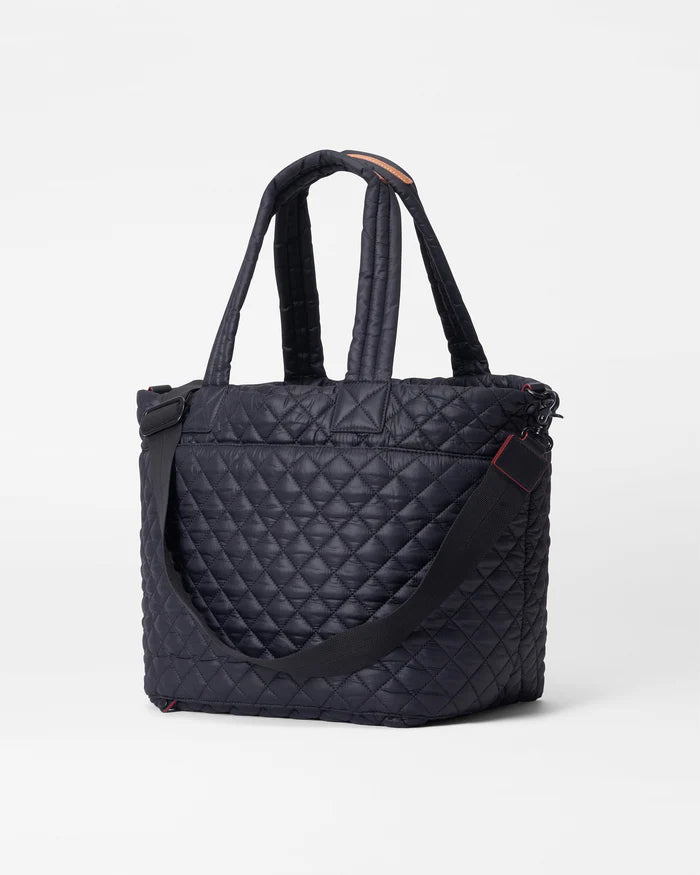 MZ WALLACE- BLACK MEDIUM METRO TOTE