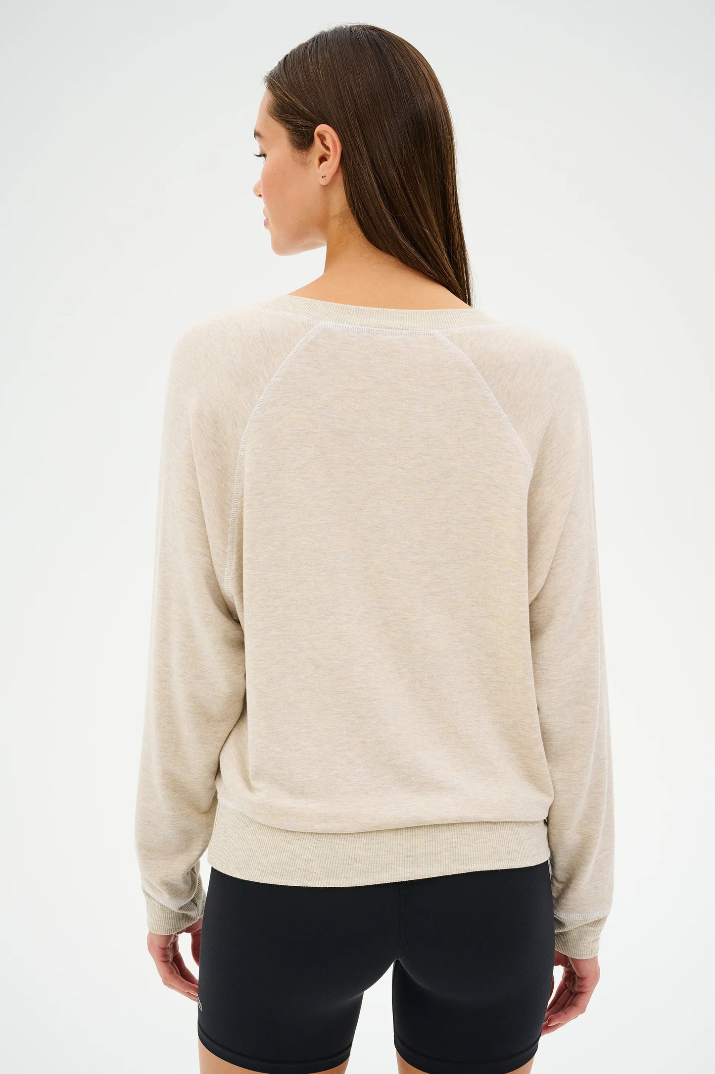 SPLITS59- BENNIE FLEECE V-NECK SWEATSHIRT