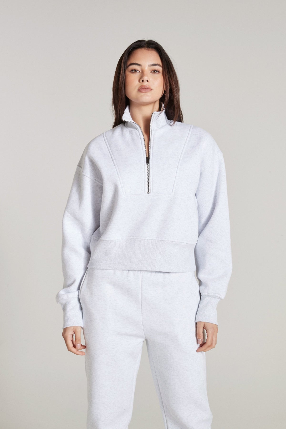 ALL FENIX- TRACK 1/2 ZIP SWEATER