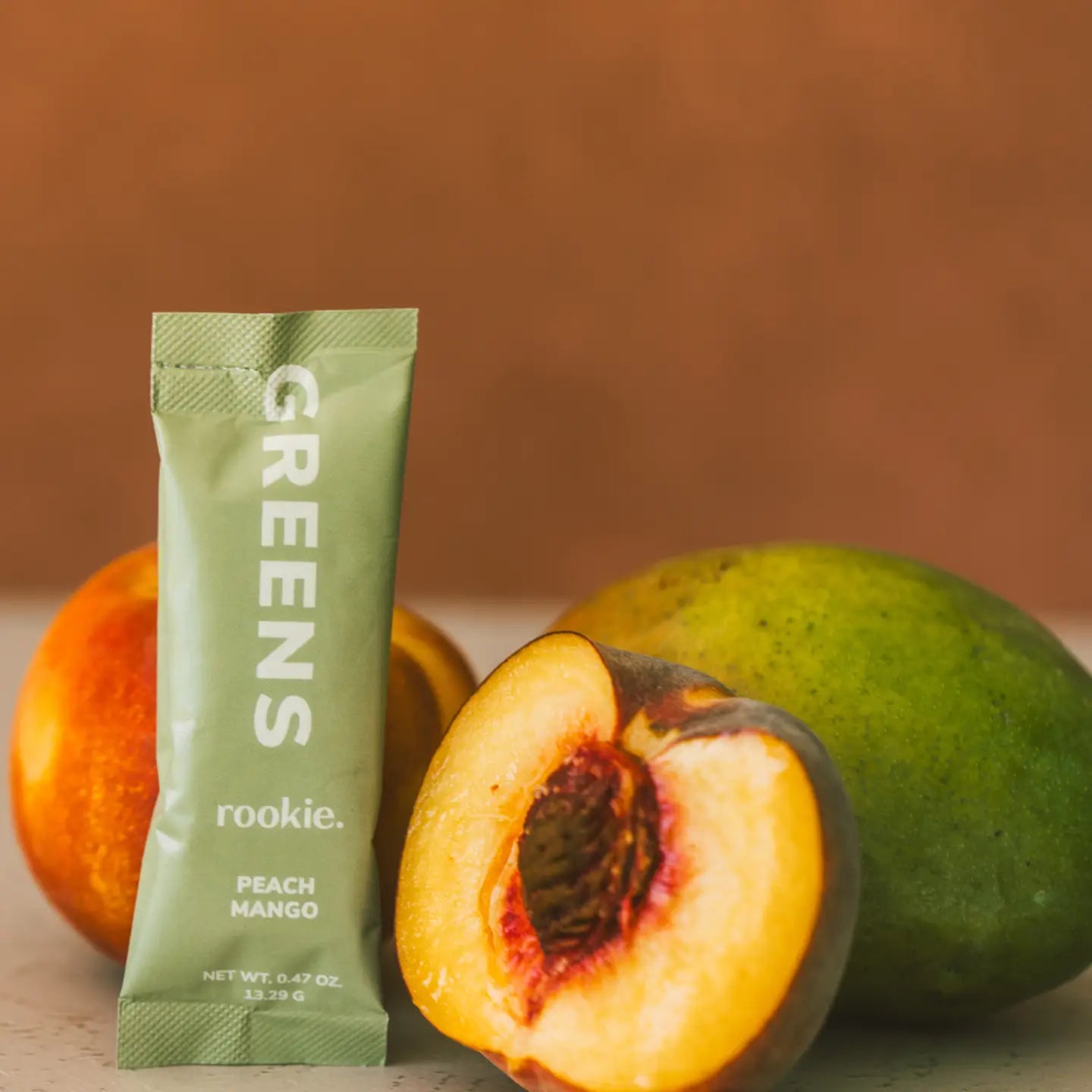 ROOKIE WELLNESS- CRISP APPLE GREENS- PEACH MANGO