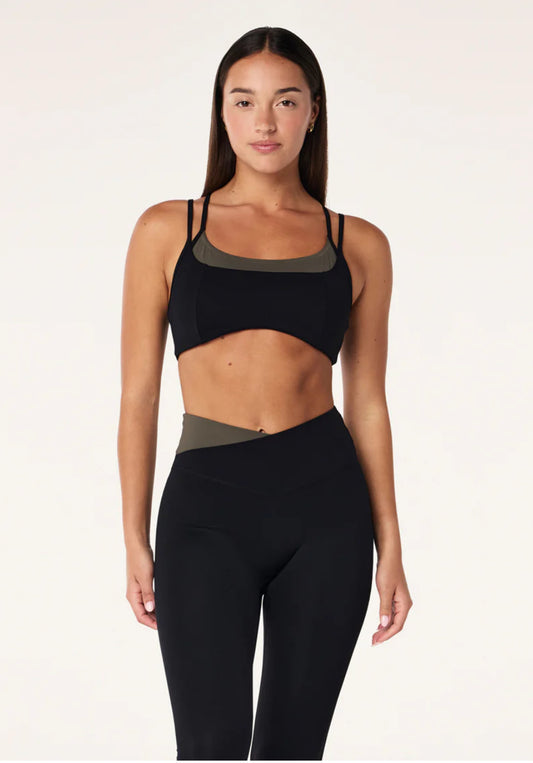 P.E NATION- DISTORTION SPORTS BRA