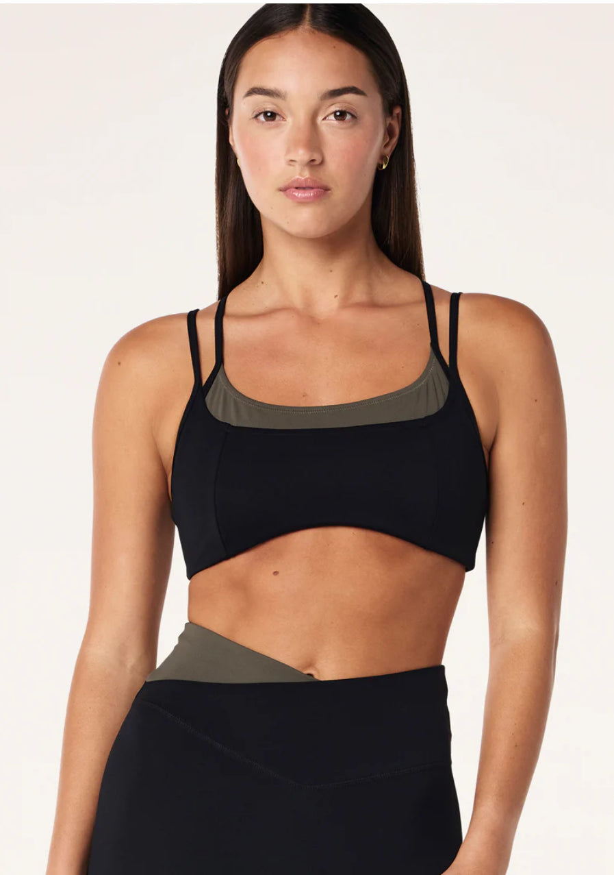 P.E NATION- DISTORTION SPORTS BRA