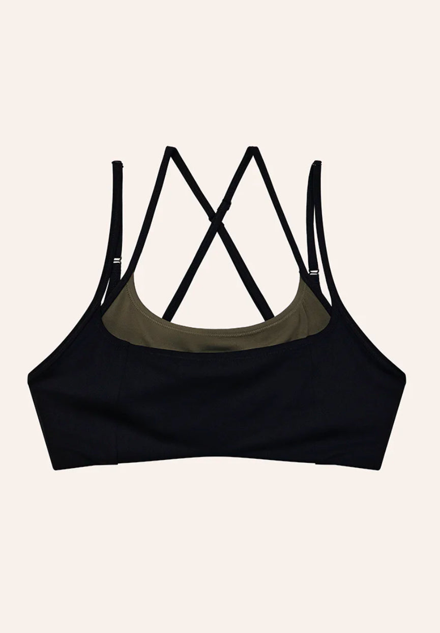 P.E NATION- DISTORTION SPORTS BRA