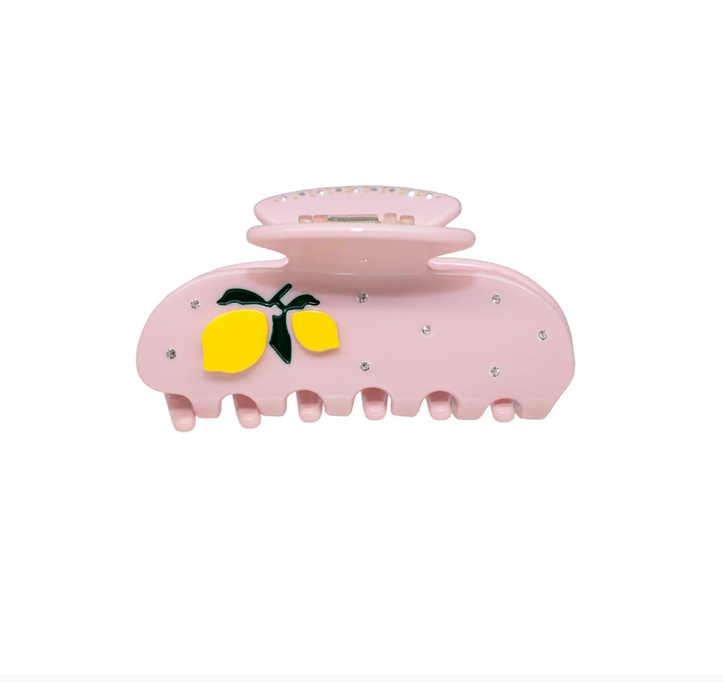 EMI JAY- SWEETHEART HAIR CLIP- PINK LIMONATA