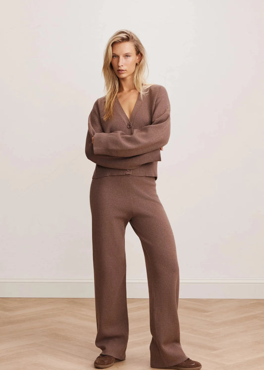 LUNE ACTIVE- OLLY REGULAR PANT BROWN