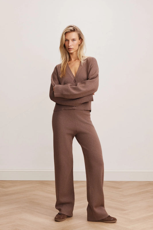 LUNE ACTIVE- OLLY REGULAR PANT BROWN