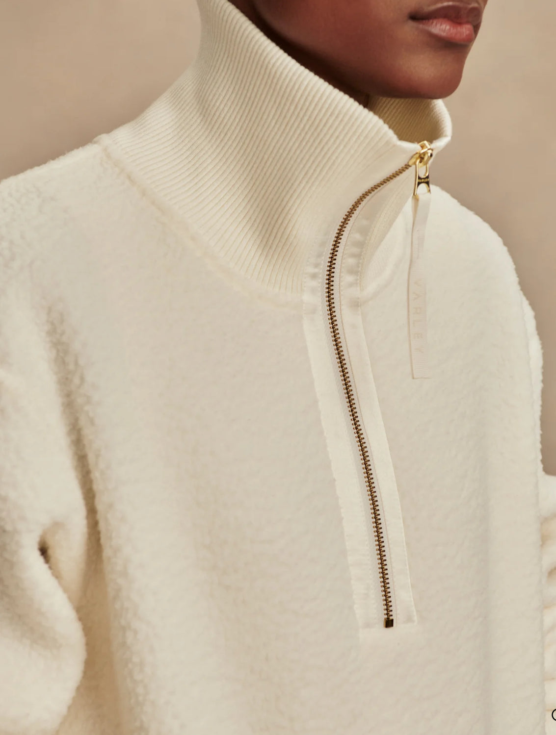 VARLEY- ROSELLE HALF ZIP FLEECE