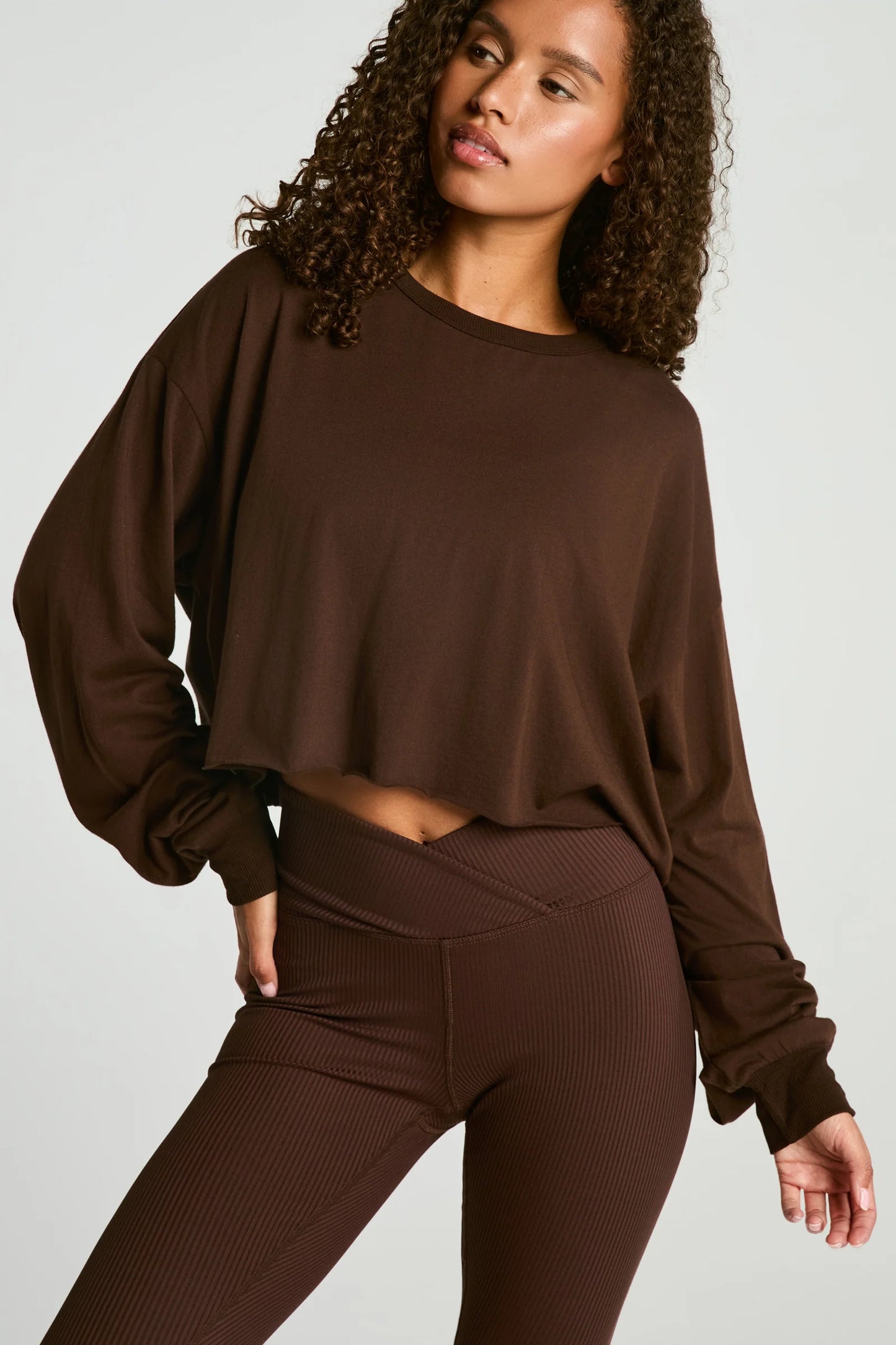 YEAR OF OURS- CROPPED LONG SLEEVE