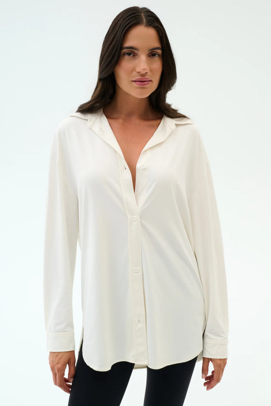 SPLITS59- KATE AIRWEIGHT LITE BUTTON DOWN