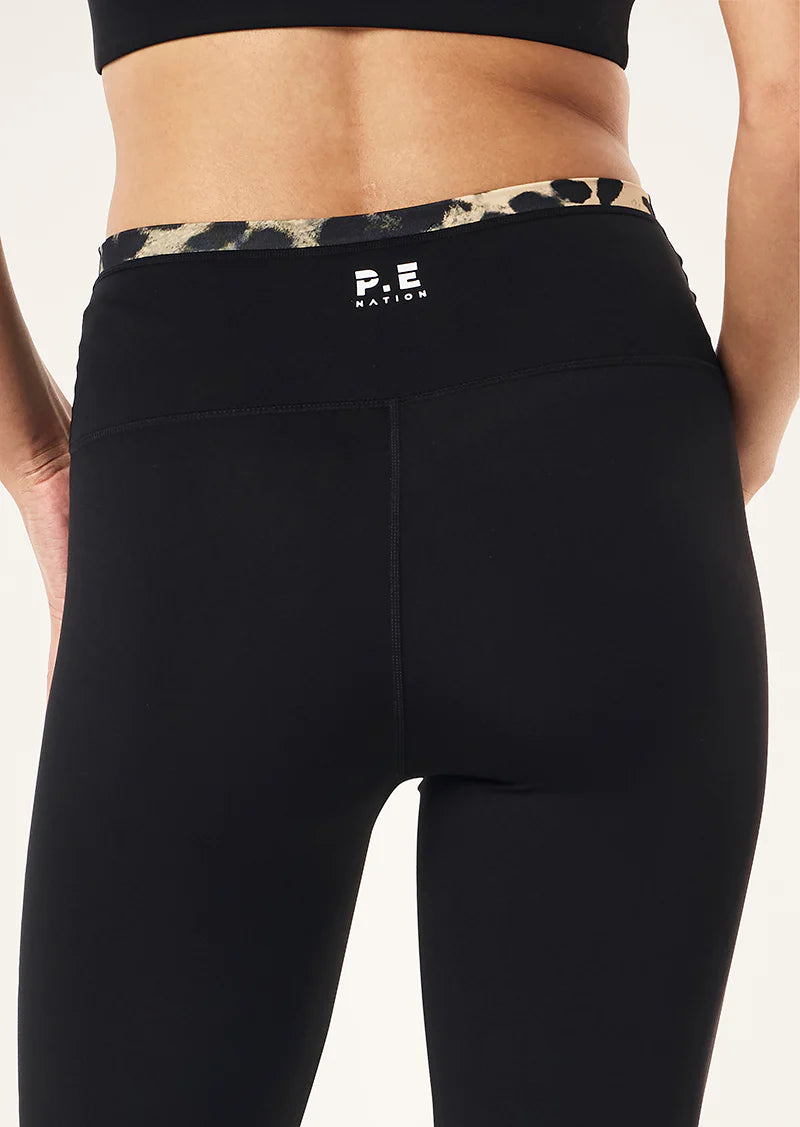PE NATION- VITA LEGGING LEOPARD