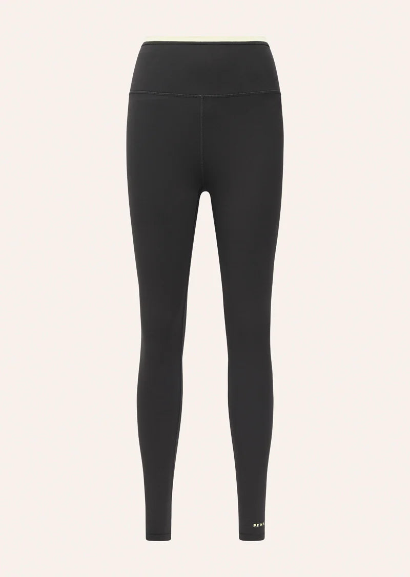 PE NATION- VITA LEGGING- SMOKESTONE/LEMONADE