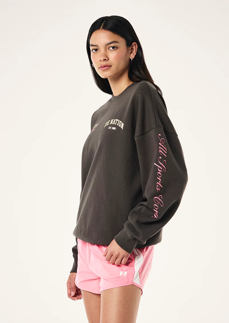 PE NATION- SMOKE SWEATSHIRT