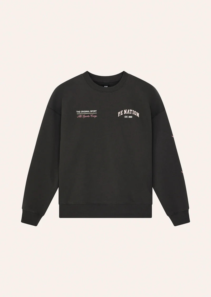 PE NATION- SMOKE SWEATSHIRT