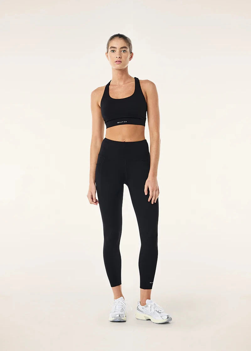 PE NATION- RECALIBRATE 7/8 LEGGING BLACK