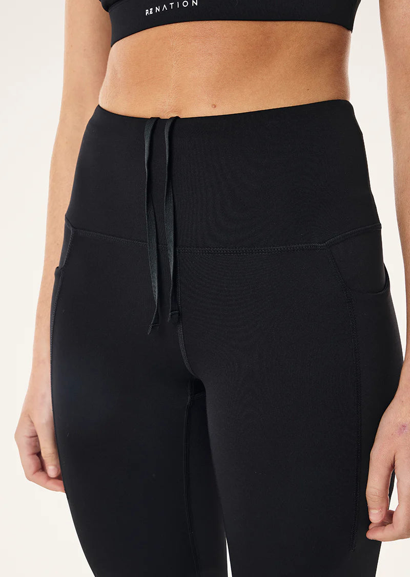PE NATION- RECALIBRATE 7/8 LEGGING BLACK