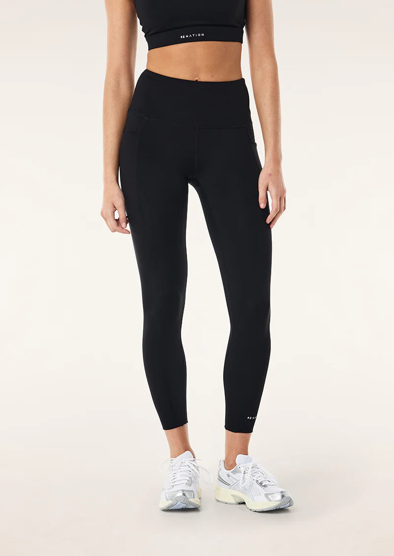 PE NATION- RECALIBRATE 7/8 LEGGING BLACK