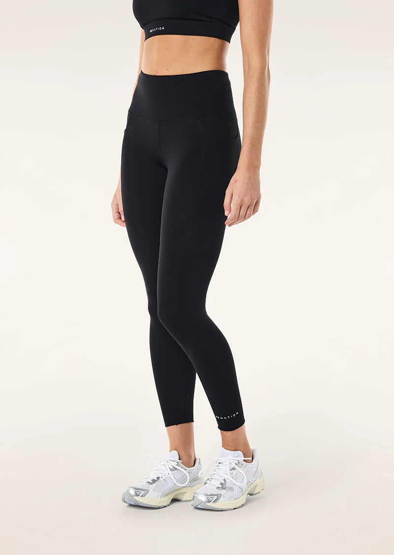 PE NATION- RECALIBRATE 7/8 LEGGING BLACK